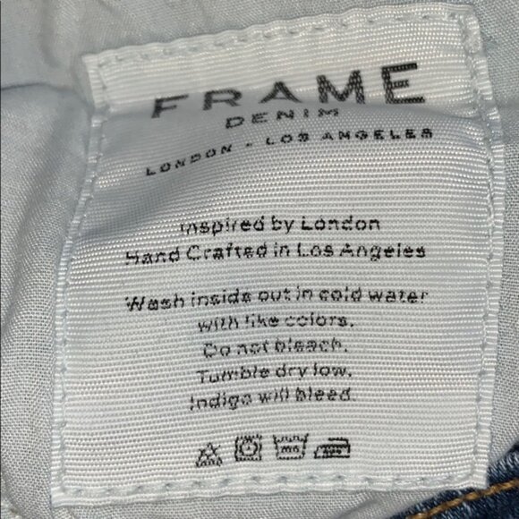 Frame Le High Skinny Crop Jeans - Picture 3 of 7